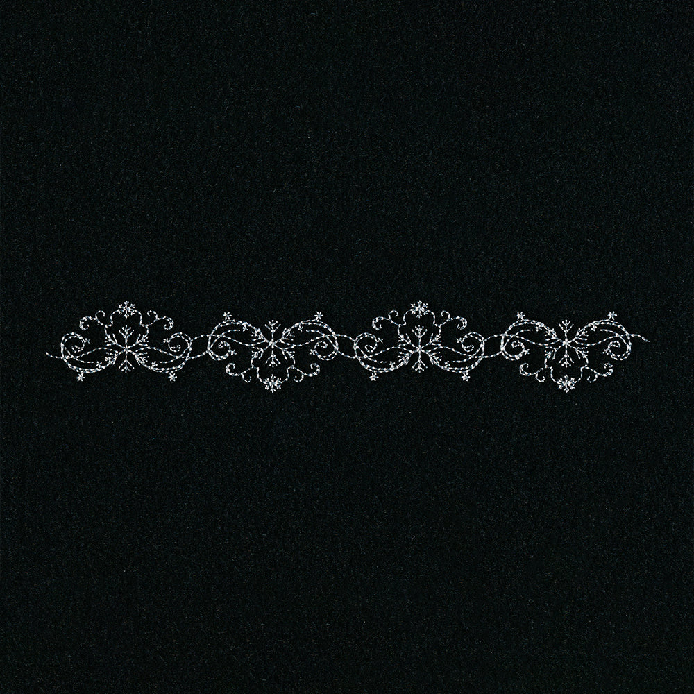 Delicate Snowflake Border 2