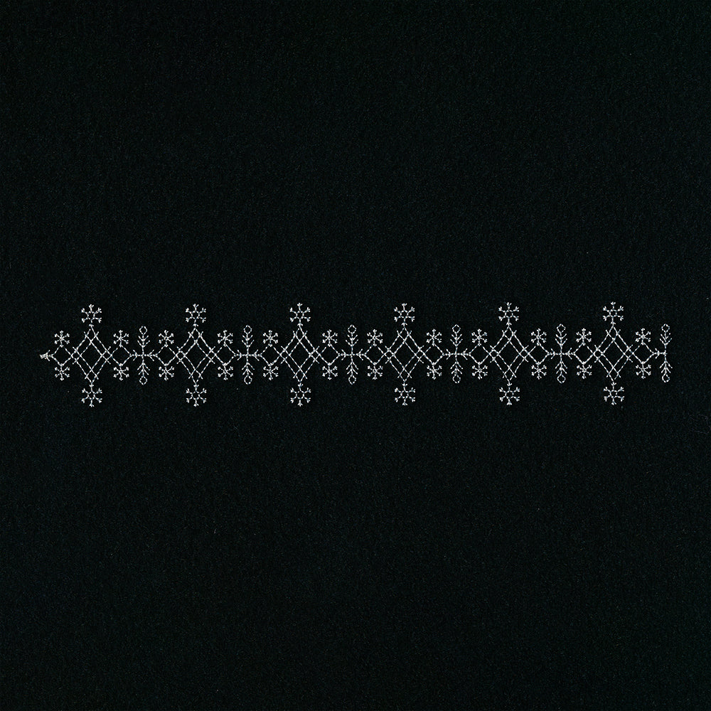 Delicate Snowflake Border 5