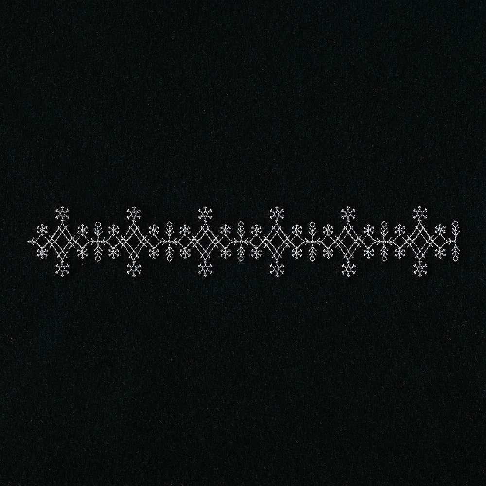 Delicate Snowflake Border 5