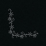 Delicate Snowflake Corner 1