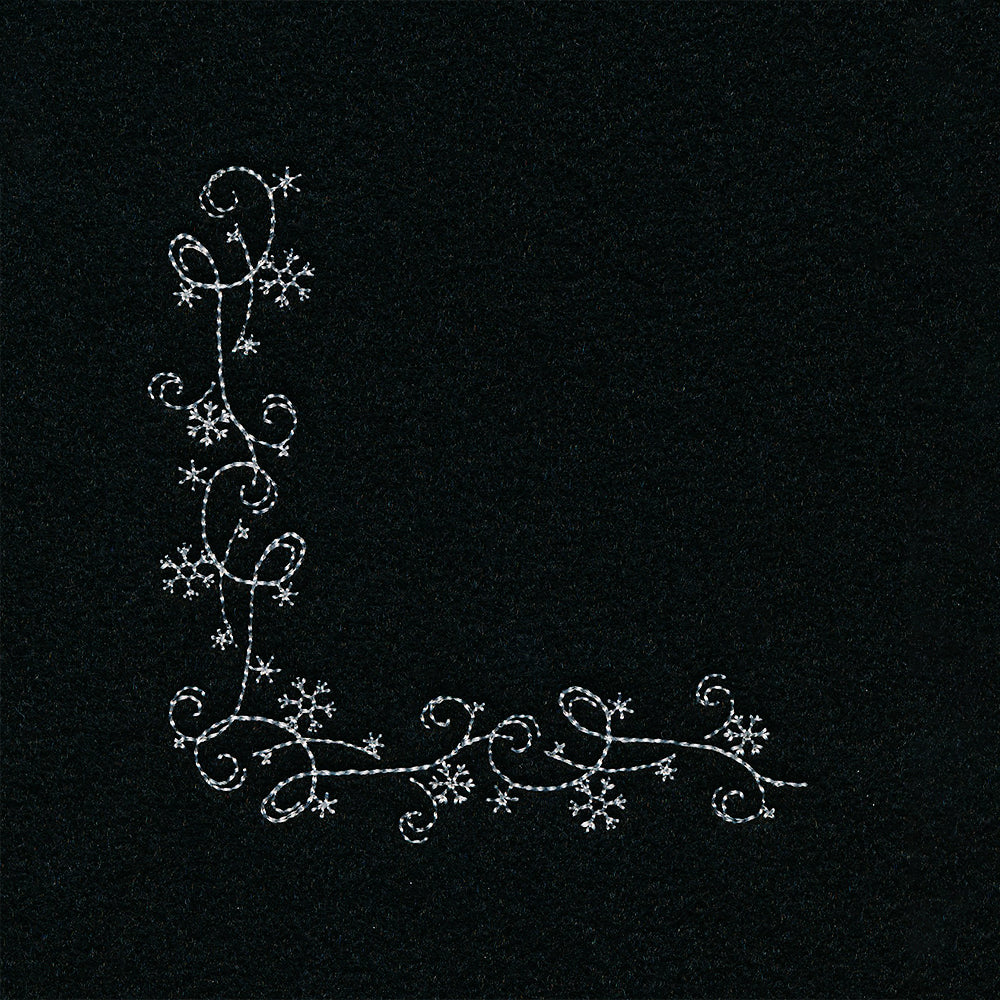 Delicate Snowflake Corner 3