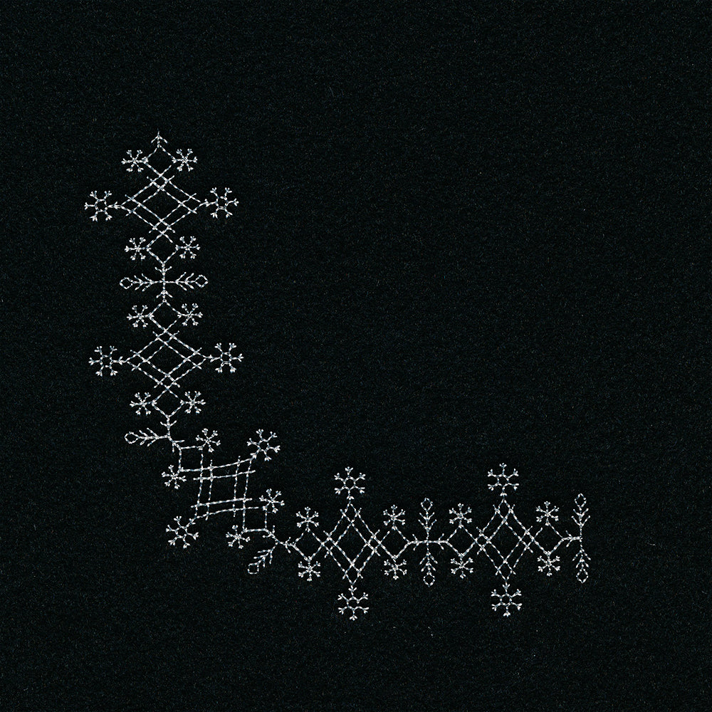 Delicate Snowflake Corner 5