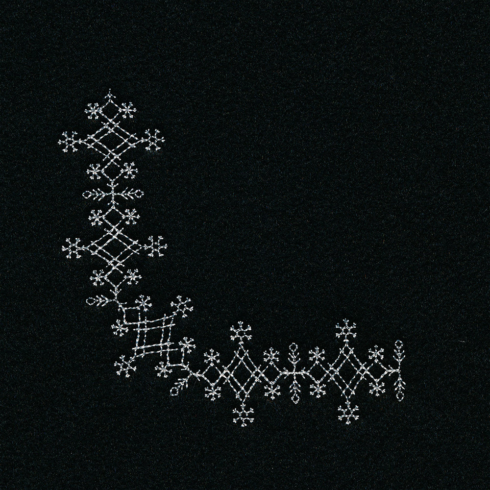 Delicate Snowflake Corner 5