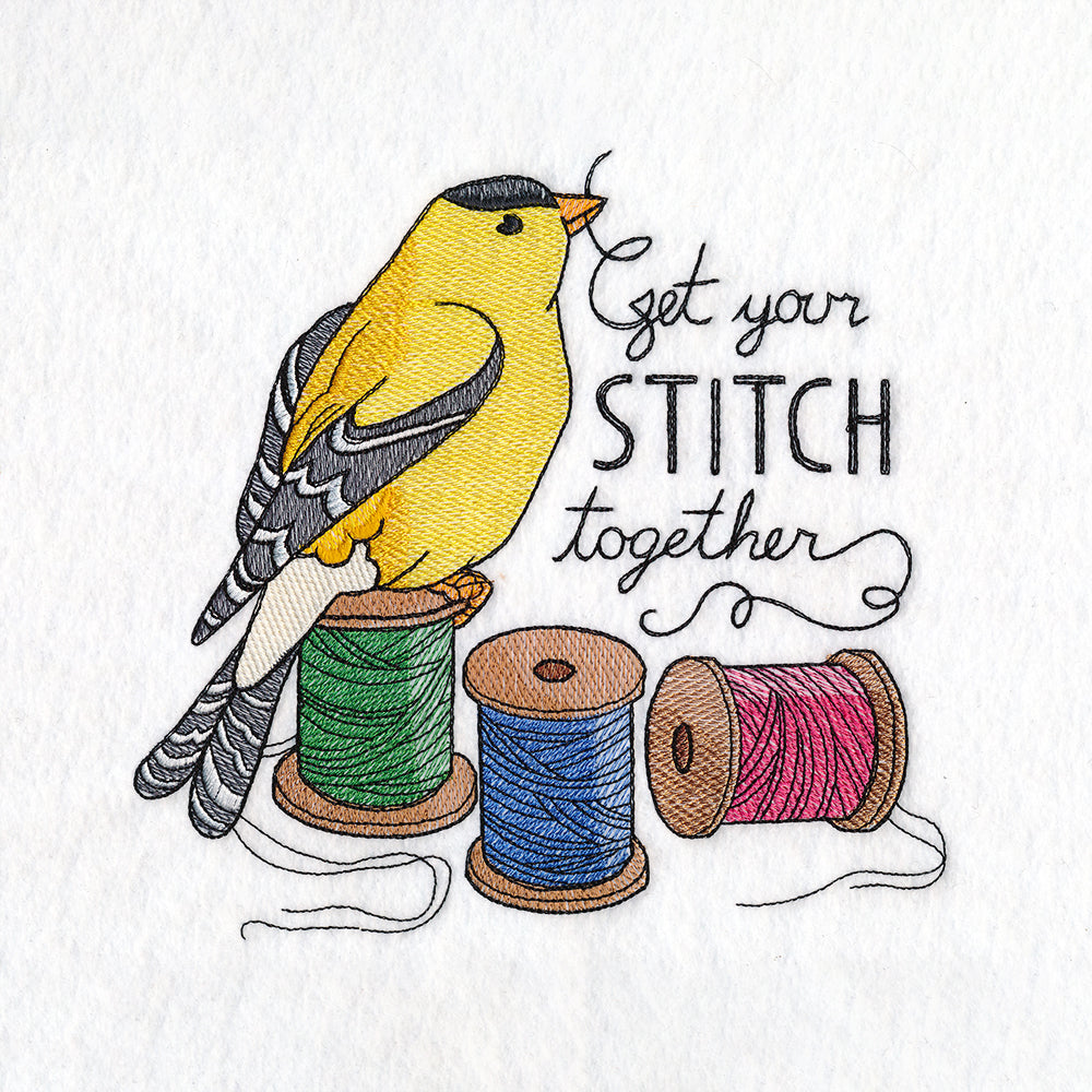 Get Your Stitch Together Goldfinch