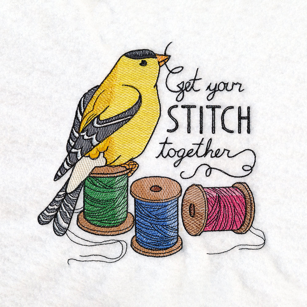 Get Your Stitch Together Goldfinch