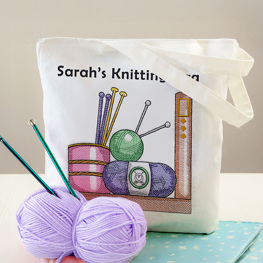 Build a Crafty Bookshelf Quilt - Knitting