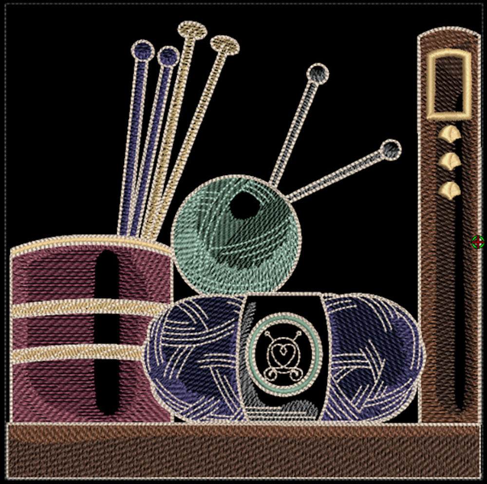Build a Crafty Bookshelf Quilt - Knitting