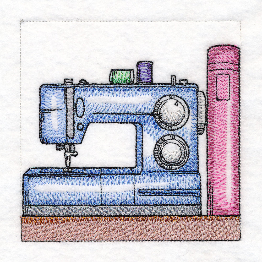 Build a Crafty Bookshelf Quilt - Sewing Machine