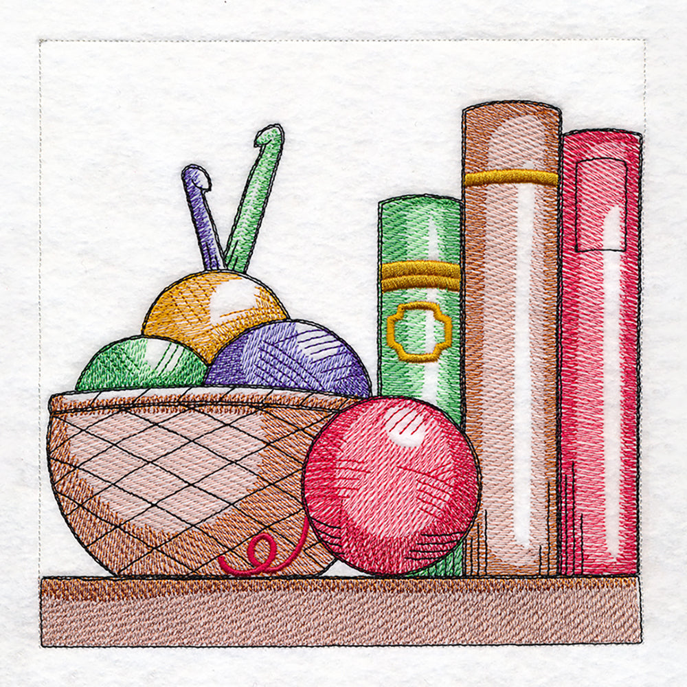 Build a Crafty Bookshelf Quilt - Crochet