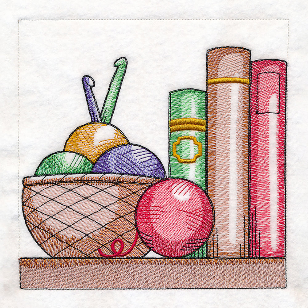 Build a Crafty Bookshelf Quilt - Crochet