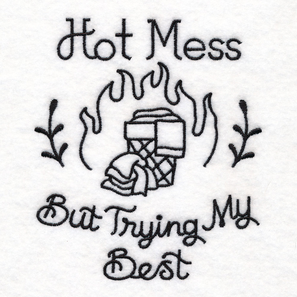Saucy Mom Sayings - Trying My Best