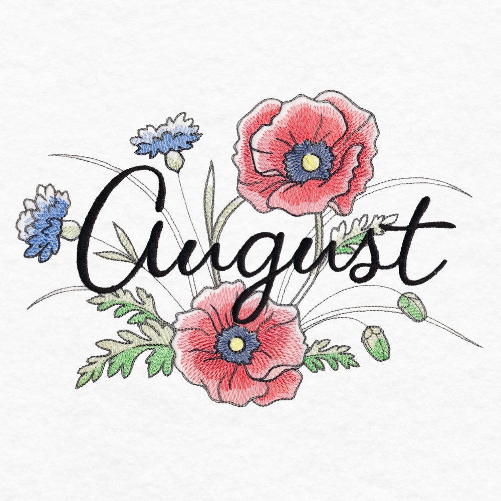 Florals of the Month - August