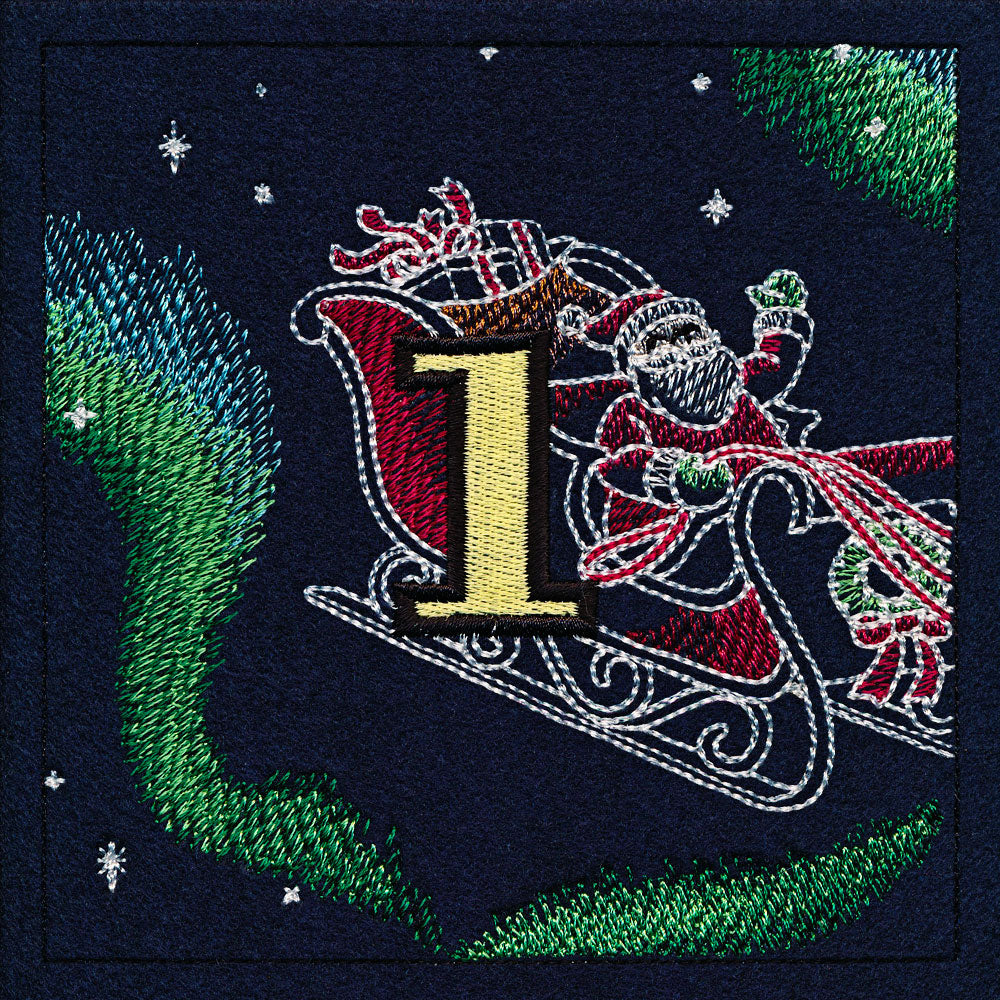 North Pole Village Advent Calendar - 1