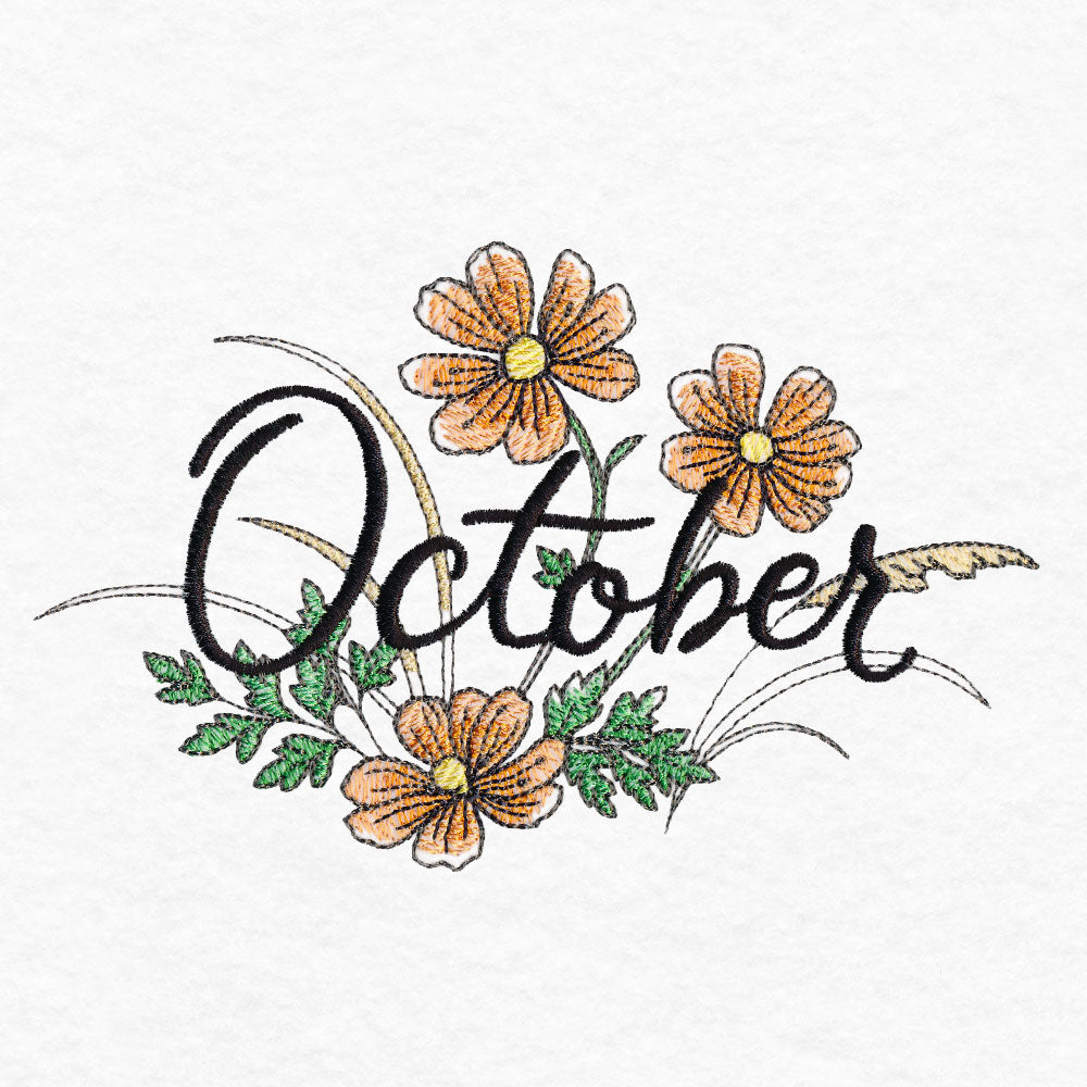 Florals of the Month - October