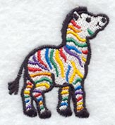 Rainbow Zebra