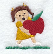 Girl with Apple