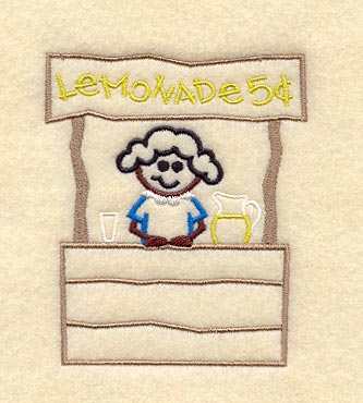 Stick Figure Lemonade Stand