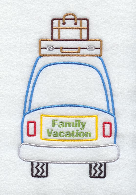 Family Vacation Car
