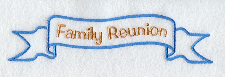 Family Reunion Banner