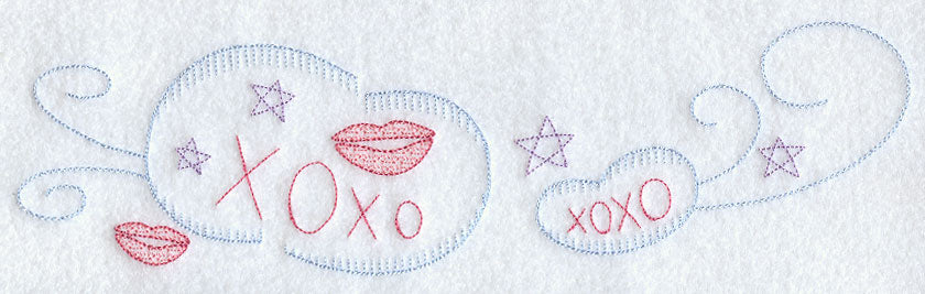 Goodnight Sweetheart Border - Facing Left