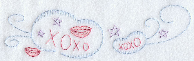 Goodnight Sweetheart Border - Facing Left