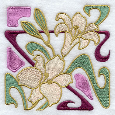 Arts and Crafts Lily Square