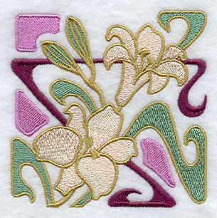 Arts and Crafts Lily Square