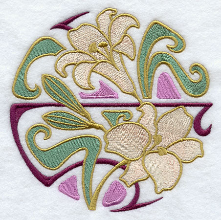 Arts and Crafts Lily Circle