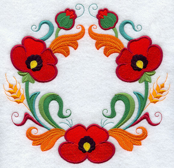 Poppy Wreath
