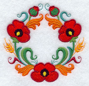 Poppy Wreath