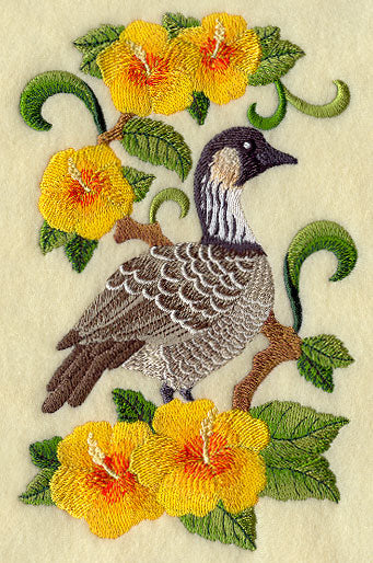 Hawaii Nene and Hibiscus Medley