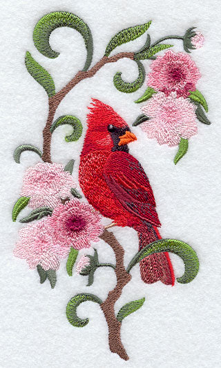 Indiana Cardinal and Peony Medley