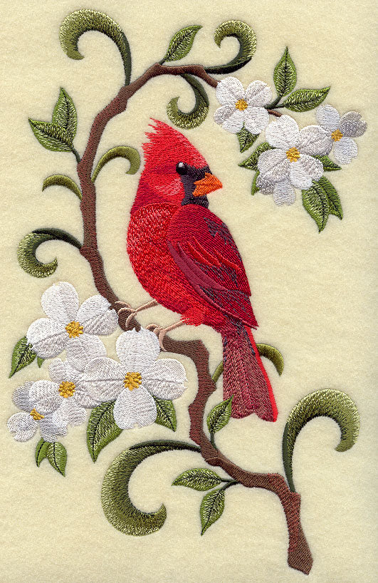 North Carolina / Virginia Cardinal and Dogwood Medley