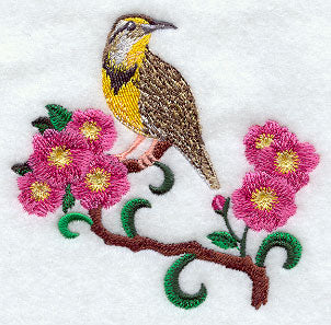 North Dakota Western Meadowlark and Prairie Rose Medley