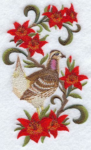 Saskatchewan Sharp-Tailed Grouse and Prairie Lily Medley