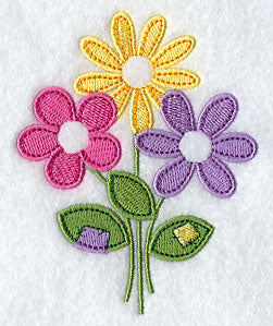 Button-Down Daisy Trio (Add Buttons)