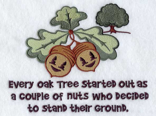 A Couple of Nuts Stand Their Ground