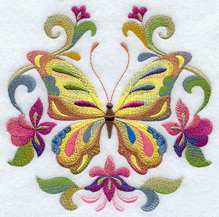 Spring into Color Butterfly Circle
