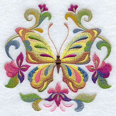 Spring into Color Butterfly Circle