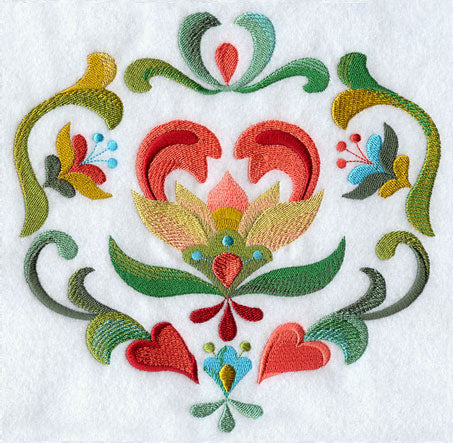 Spring into Color Heart Circle