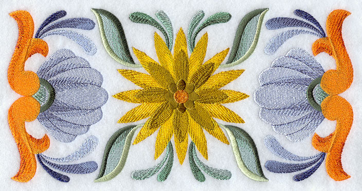 Talavera Dahlia Border