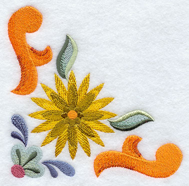 Talavera Dahlia Corner