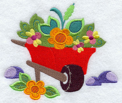 Cozy Country Wheelbarrow