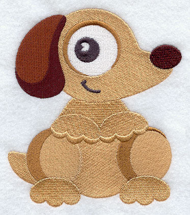 Wide-Eyed Baby Boy Puppy