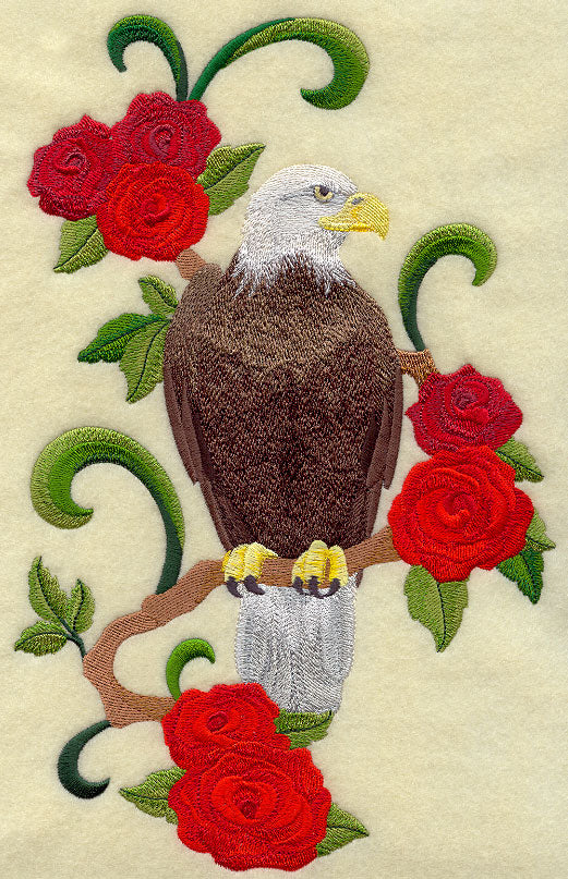 United States American Eagle and Rose Medley