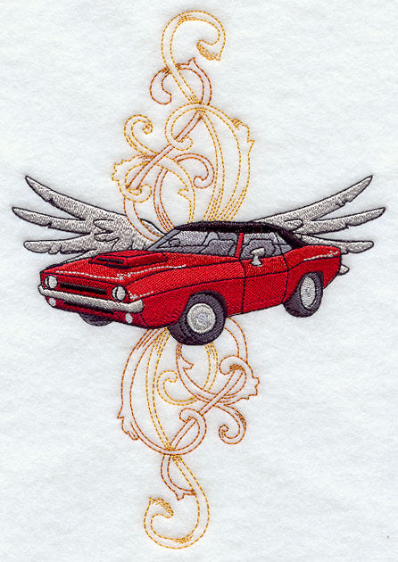 Wild Side Muscle Car Border