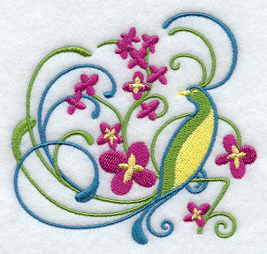 Peacock and Petal Filigree