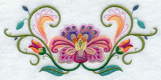 Summer Lovin' Jacobean Floral Spray