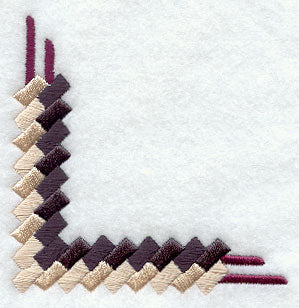 Daring Herringbone Corner