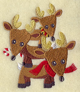 Romping Reindeer Stack